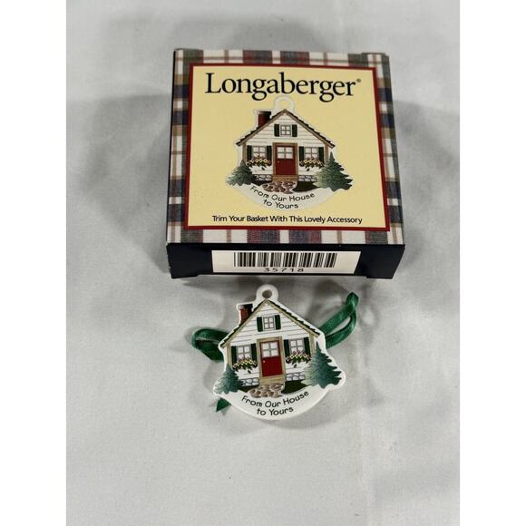 Longaberger From Our House to Yours 35718 Tie-On - Picture 1 of 3